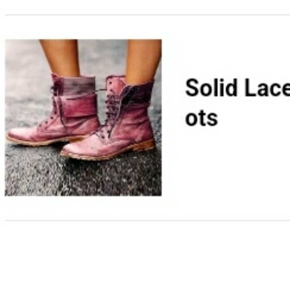 Hot pink combat boots